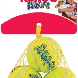 Kong Air Dog Squeaker Tennis Balls Small 3pack