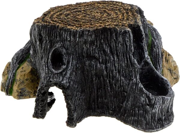 Uotyle Reptile Hideout Large Reptile Rock Hide Cave Aquarium Turtle Habitat Shelter for Gecko Lizards Tortoise Fish