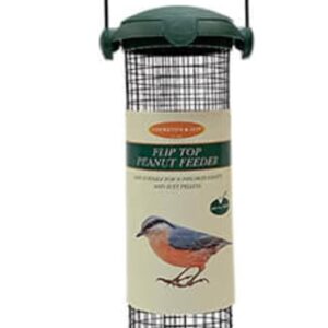 *NEW* Flip Top Peanut Feeder Tall x 1 Plastic Wild Bird Feederr SMF