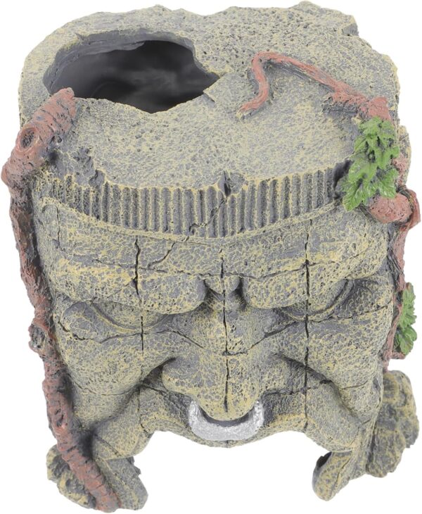 BESPORTBLE Fish Tank Landscaping Practical Reptile Cave Turtle Basking Platform Reptiles Tank Hide Tortoise Hideout Reptile Hiding Place Reptile Rock Mask Reptile Hide Turtle Tank Rocks Resin