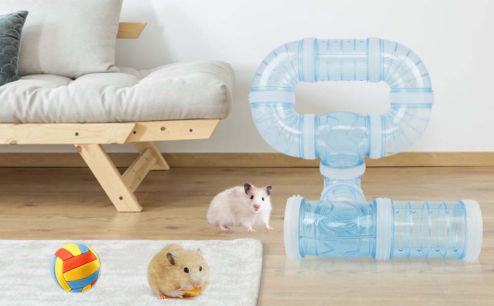 Hamster tube for the cage