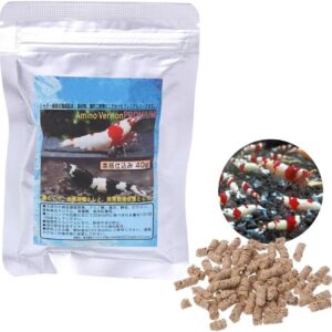 1bag Aquarium Fish Food 40g Snow Natto Shrimp Snail Food Feed Slow Releasing Feeding for Fish Tank Pond