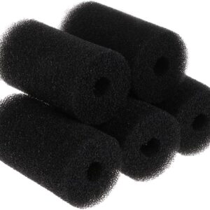 5 Pcs Sponge Aquarium Filter Protector Cover For Fish For Tank Inlet Pond Black Aquarium Filter Sponge Aquarium Filter Sponge Cut To Fit Aquarium Filter Sponge Intake Aquarium Filter Sponge Block Pad