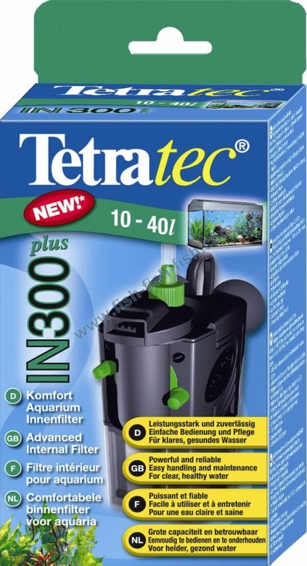 Tetra Tec IN Plus internal filter (UK plug),Black,10-40 litre