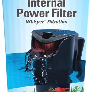 Tetra Whisper 4 Gallon Internal Power Filter, Filtration for 4 Gallon Aquariums