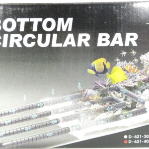 UP Aqua Undergravel Filteration Bottom Circular Bar 45.3"x 9.6" / 33.5''x 9.6'' Under Gravel Filter Tube for Aquarium Equipment (4 feet)