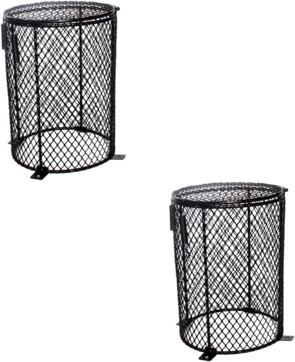 Yardwe 2pcs Pet -Scald Lamp Reptile Heater Guard Pet Care Lampshade Daytime Light Lampshade for Poultry Heating Lamp Bulb Heat Lamps for Pets Light Bulb Animal Pet Heating Lamp Shade