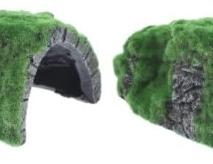 Yardwe 4pcs Tortoise Hiding from House Delicate Reptile Cave Terrarium Reptile Hide Caves Tortoise Hideout Bearded Dragon Hides and Caves Large Reptile Accessories for Habitat Resin